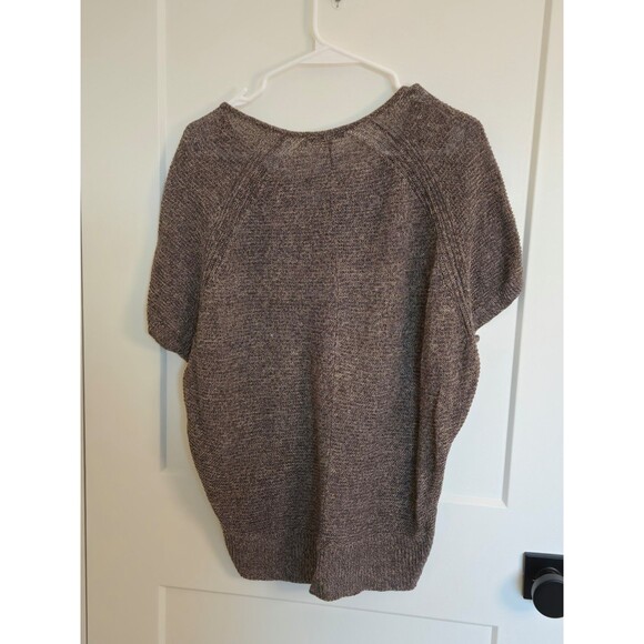 Eileen Fisher Sweater Size Small Short Sleeve 100% Linen - Picture 2 of 12